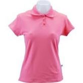 Camisa Polo Feminia Rosa Pç